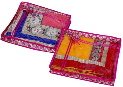 55% OFF on Kuber industries Saree Covers 2 Pcs Combo In Brocade AA16 Pink 55% OFF on Kuber industries Saree Covers 2 Pcs Combo In Brocade AA16 Pink