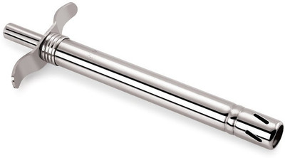 Petals Stainless Steel Gas Lighter Steel, Pack of 1 Petals Stainless Steel Gas Lighter Steel, Pack of 1