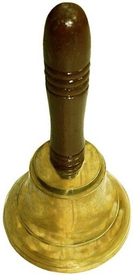 Vedic Vaani Hand Ganti Brass Pooja Bell Vedic Vaani Hand Ganti Brass Pooja Bell