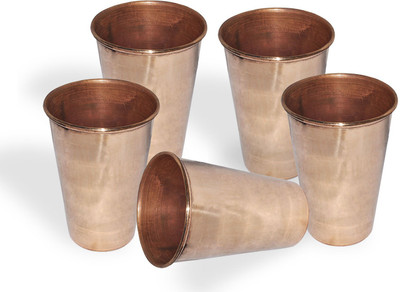 70% OFF on DakshCraft Pure Copper Handmade Tumbler Glass Drinkware Accessory, Set of 5 DS145 70% OFF on DakshCraft Pure Copper Handmade Tumbler Glass Drinkware Accessory, Set of 5 DS145