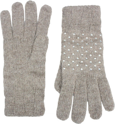 Romano Premium Quality Polka Print Winter Women's Gloves
