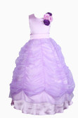 4% OFF on Little Darling Satin & Net Ball Gown