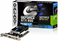 Galaxy NVIDIA GTX 650 1GB LP 1 GB GDDR5 Graphics Card: Graphics Card