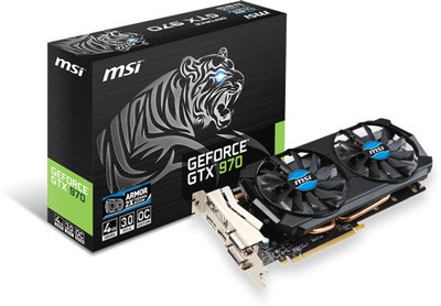 37% OFF on MSI NVIDIA GTX 970 4GD5T OC 4 GB GDDR5 Graphics Card 37% OFF on MSI NVIDIA GTX 970 4GD5T OC 4 GB GDDR5 Graphics Card