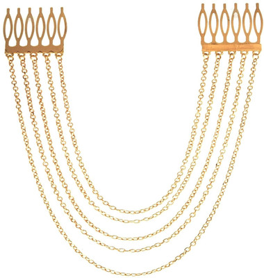 53% OFF on Crunchy Fashion Multi Chain Comb Hair Chain