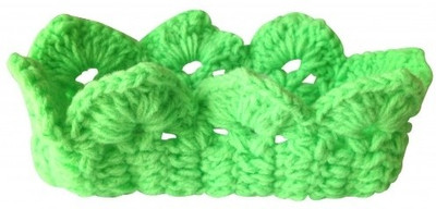 NeedyBee Crochet Crown Baby Head Band NeedyBee Crochet Crown Baby Head Band