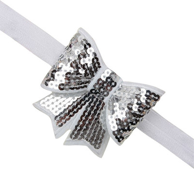 PinkXenia Sparkly/Glitter Sequin Bowknot Elastic Newborn Soft Head Band PinkXenia Sparkly/Glitter Sequin Bowknot Elastic Newborn Soft Head Band