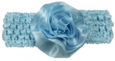 NeedyBee NewBorn Soft Elastic with Satin Flower Head Band NeedyBee NewBorn Soft Elastic with Satin Flower Head Band