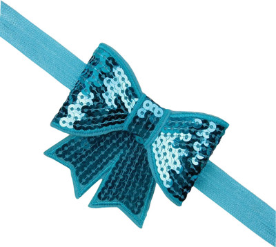 7% OFF on PinkXenia Sparkly/Glitter Sequin Bowknot Elastic Newborn Soft Head Band