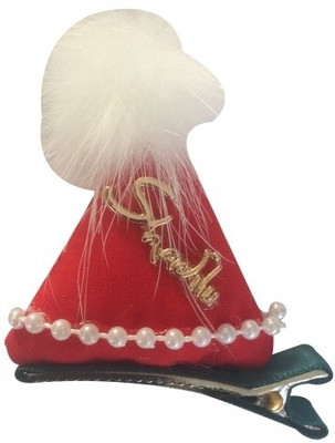 10% OFF on NeedyBee Baby Girl Christmas Hat Alligator Hair Clip