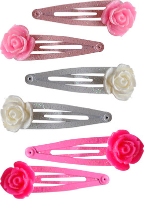 Hopscotch Rose Hair Clip