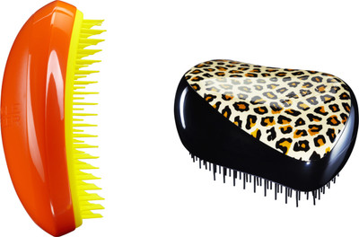 30% OFF on Tangle Teezer Combo Salon Elite Orange and Yellow and Compact Feline Groovy