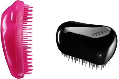 25% OFF on Tangle Teezer Combo Original Pink and Compact Black