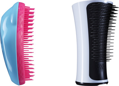 25% OFF on Tangle Teezer Combo Original Blue and Pink and Aqua Black and White