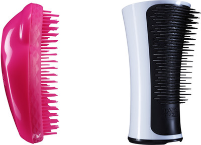 25% OFF on Tangle Teezer Combo Original Pink and Aqua Black and White