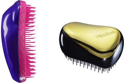 Tangle Teezer Combo Original Purple and Pink and Compact Gold and Black Tangle Teezer Combo Original Purple and Pink and Compact Gold and Black