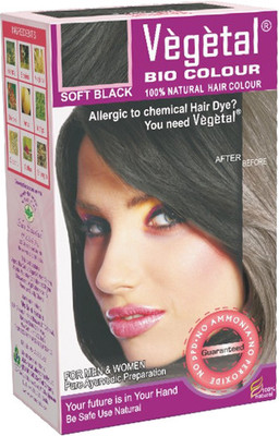 5% OFF on Vegetal Powder Hair Color Soft Black 5% OFF on Vegetal Powder Hair Color Soft Black