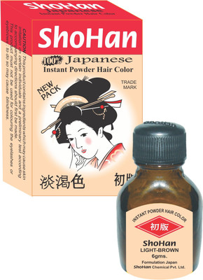 ShoHan Permanent Powder 24g Hair Color Light Brown ShoHan Permanent Powder 24g Hair Color Light Brown