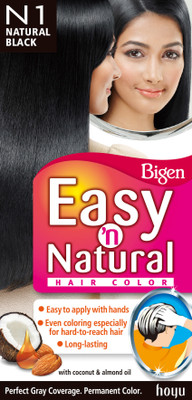 10% OFF on Bigen Easy N Natural N1 Hair Color Natural Black 10% OFF on Bigen Easy N Natural N1 Hair Color Natural Black