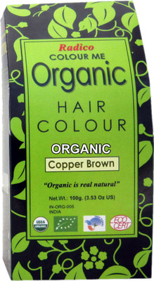 Colour Me Organic Powder Hair Color Copper Brown Colour Me Organic Powder Hair Color Copper Brown