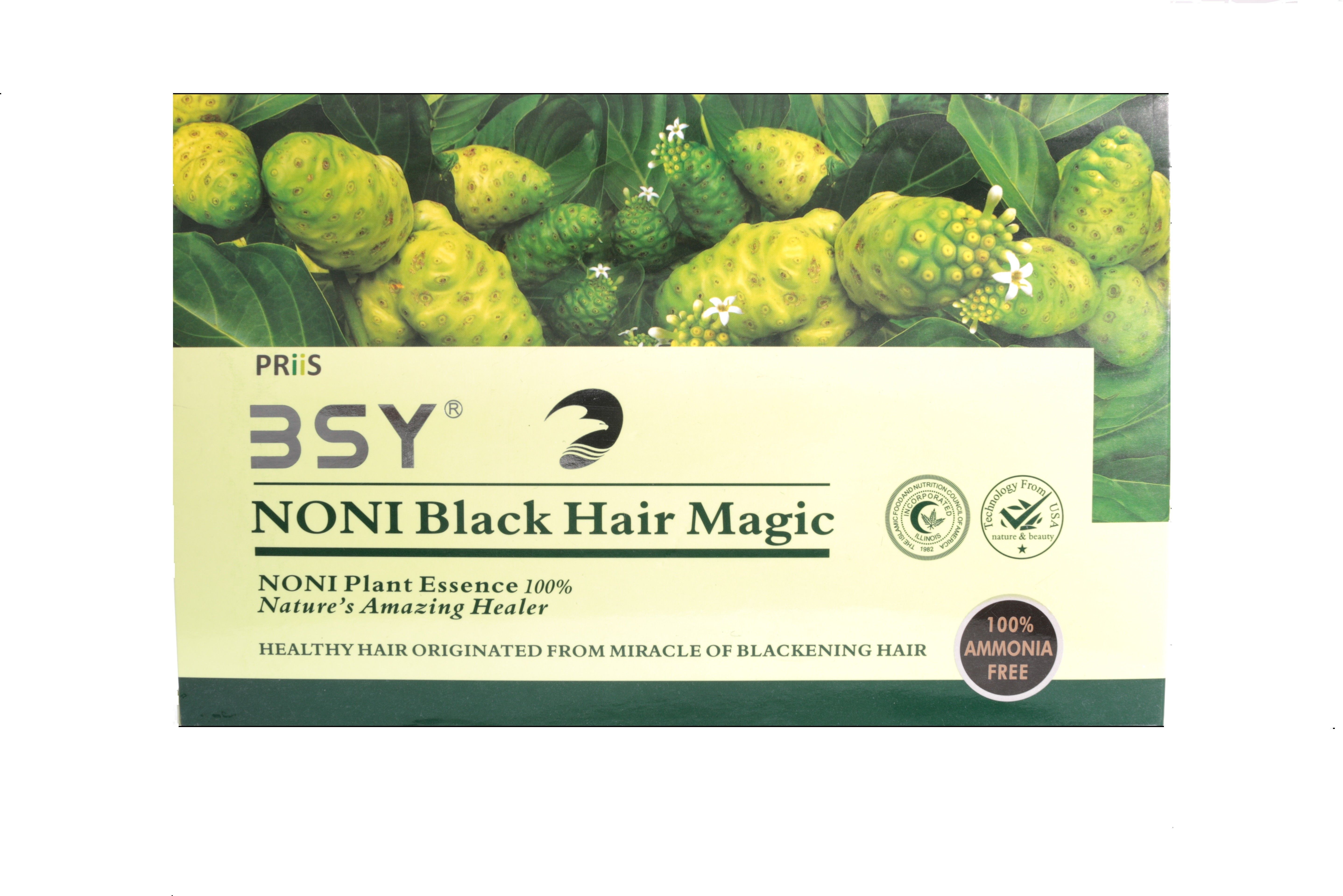 BSY Noni Organic Dye Shampoo Hair Color Price in India, Buy BSY Noni