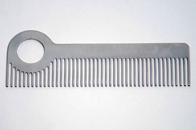 68% OFF on Quill Steel Dressing Comb Model3 Matte Finish