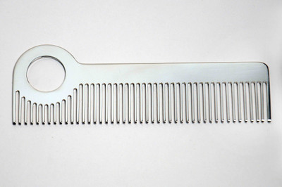 68% OFF on Quill Steel Dressing Comb Model3 Mirror Finish
