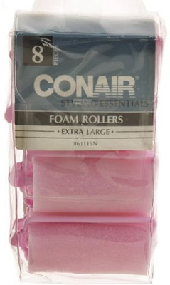 Conair Extra Large Foam Rollers Hair Curler Conair Extra Large Foam Rollers Hair Curler