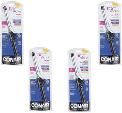 Conair Conair Euro Salon Curling Iron Pack Of 4 Hair Curler Conair Conair Euro Salon Curling Iron Pack Of 4 Hair Curler