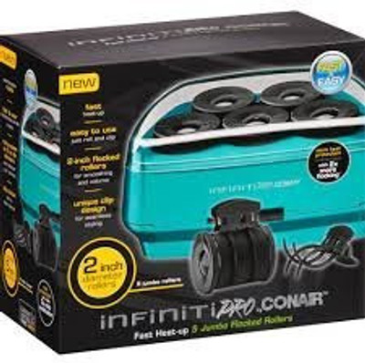 Conair Infiniti Pro 2 Jumbo Flocked Hair Curler Conair Infiniti Pro 2 Jumbo Flocked Hair Curler