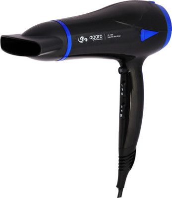 Agaro AGARO-HD-1005-Style Pro Hair Dryer HD-1005 Hair Dryer (Black and Blue) 