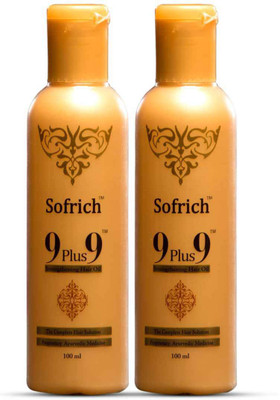 10% OFF on 9Plus9 100% Ayurvedic Strengthening Hair Oil 10% OFF on 9Plus9 100% Ayurvedic Strengthening Hair Oil