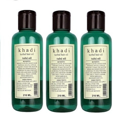 Khadi Tulsi Hair Oil Khadi Tulsi Hair Oil