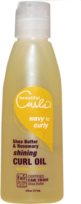 Alaffia Shea Butter and Rosemary Shining Curl Hair Oil Alaffia Shea Butter and Rosemary Shining Curl Hair Oil