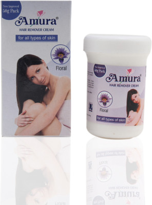 Amura Colour Cosmetics Hair Removing Cream Floral 50 g Amura Colour Cosmetics Hair Removing Cream Floral 50 g