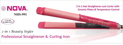 Nova Salon Compact Trendy Nhs 991/00 Hair Straightener Nova Salon Compact Trendy Nhs 991/00 Hair Straightener