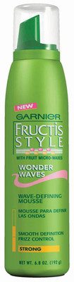 Garnier Fructis Style Wonder Waves Defining Mousse Hair Styler Garnier Fructis Style Wonder Waves Defining Mousse Hair Styler
