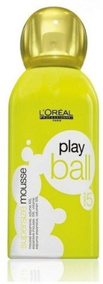L 'Oreal Paris Play Ball Supersize Mousse Hair Styler L 'Oreal Paris Play Ball Supersize Mousse Hair Styler