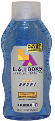 L.A. Looks Sport Xtreme Hold Gel, Hold Level 10plus Hair Styler