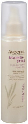 Aveeno Nourish Plus Style Curl-Defining Spray Gel Hair Styler