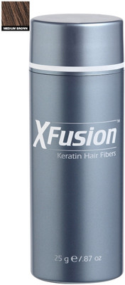 13% OFF on XFusion Keratin Hair Fibers Value Pack (Medium Brown) 25gm Hair Styler 13% OFF on XFusion Keratin Hair Fibers Value Pack (Medium Brown) 25gm Hair Styler