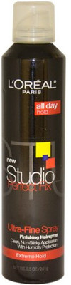 L 'Oreal Paris Studio Perfect Fix Ultra-Fine Spray For Unisex, Extra Hold Hair Styler