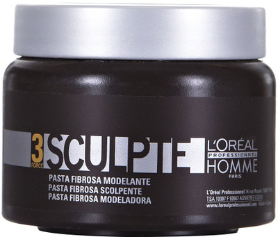 L 'Oreal Paris Homme Sculpte Fibre Paste Hair Styler L 'Oreal Paris Homme Sculpte Fibre Paste Hair Styler