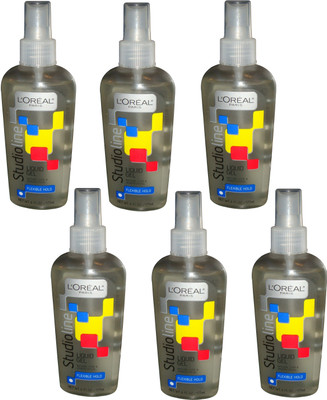 L 'Oreal Paris Studioline Liquid Gel, Natural Look And Smooth Finish, Flexible Hold (Pack Of 6) Hair Styler