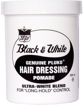 Black & White Genuine PlukoDressing Pomade Gel Hair Styler