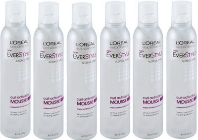 L 'Oreal Paris Everstyle Curl Activatng Mousse (Pack Of 6) Hair Styler L 'Oreal Paris Everstyle Curl Activatng Mousse (Pack Of 6) Hair Styler