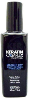 Keratin Complex Complex Straight Day Spray, Coppola Hair Styler Keratin Complex Complex Straight Day Spray, Coppola Hair Styler