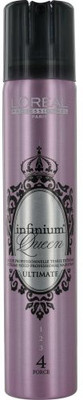 L 'Oreal Paris Infinium Queen Ultimate 4 Force Extreme Hold Hair Spray Hair Styler L 'Oreal Paris Infinium Queen Ultimate 4 Force Extreme Hold Hair Spray Hair Styler