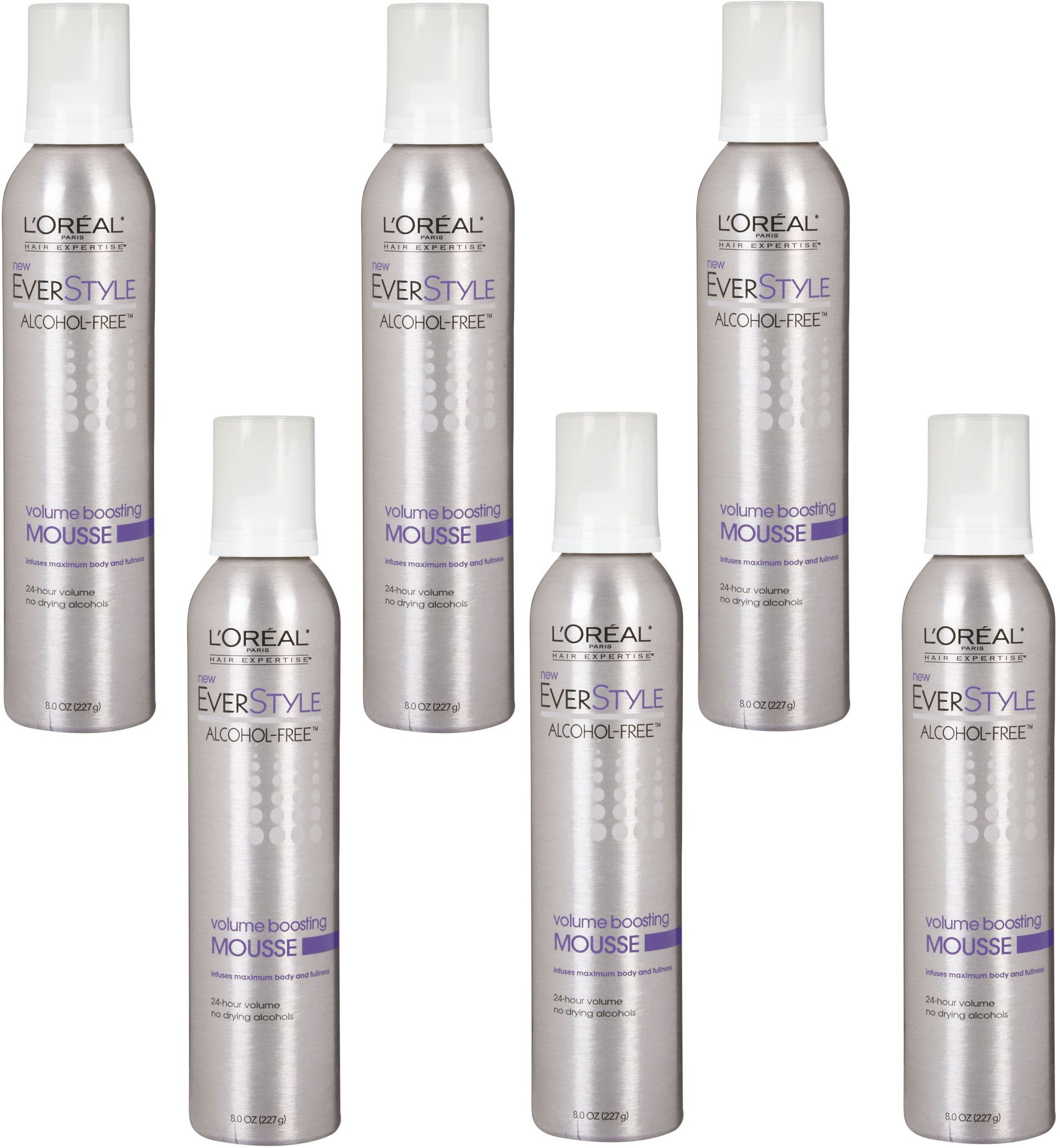 L 'Oreal Paris Everstyle Volume Boostng Mousse (Pack Of 6) Hair Styler L 'Oreal Paris Everstyle Volume Boostng Mousse (Pack Of 6) Hair Styler