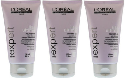 L 'Oreal Paris Serie Expert Liss Ultime Smoothing Treatment (Package of 3) L 'Oreal Paris Serie Expert Liss Ultime Smoothing Treatment (Package of 3)